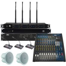 ITC TS-14PFX-4 itc TS-14PFX-4 小型会议基础套餐会议室音视频扩声系统 黑(单位：套） 黑 (单位：套)