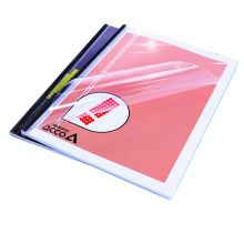 爱可 水晶封套 21mm 装订厚度160-190页 黑 50册/盒  单位：盒