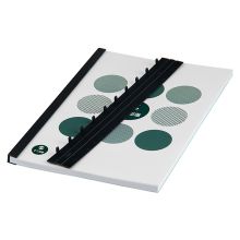 千页百汇 20mm 装订夹条 50个/盒（单位：盒）黑色