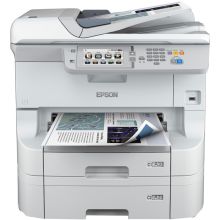爱普生 EPSON 8593（自动双面打印/双面输稿器/750页/黑白墨仓式）多功能一体机