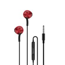 锐思 J500  有线耳机  红色 (单位:个)