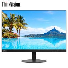 联想 （ThinkVision）22.5英寸 16:10窄边框 低蓝光不闪屏IPS屏 商用办公电脑显示器(DVI VGA接口)S23d+高清转换线（单位：台）