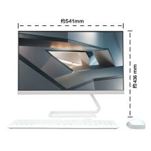 联想 AIO520C 23.8英寸 一体机 i3-8145U 8G 256G SSD 台式电脑商务办公家用电脑（单位：台）