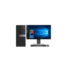戴尔 OptiPlex 7070 MT 台式电脑（I7-9700/16G/1TB+128GBSSD/2G独立显卡/DVDRW/WIN10/3年上门/23.8寸显示器） 黑色（单位:台）