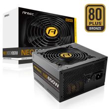 安钛克 NEO650 650W 铜牌半模组 台式机电脑主机机箱电源 黑色 （单位：个）