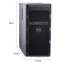 戴尔（DELL）  E-2224  32G  T340服务器  配一台显示器  配色  (单位：台)