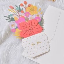 国产 16.2*11cm 花束贺卡(单位：个）