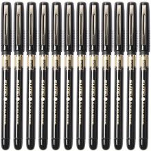 宝克 W7 中性笔学生水笔 0.5mm 12支/盒 黑色 （单位：盒）