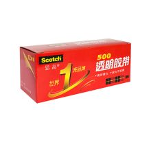 3M 500-1/2 12mm*15m 透明胶带 配 （单位：卷）