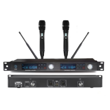 特乐雅/TELETRON U-8 一拖二真分集无线手持话筒
