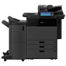 东芝 DP-5618A 主机+同步输稿器+落地三纸盒+脊缝式装订器多功能复合机 黑色(单位：套）