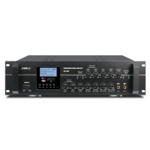 狮乐 AV-106 专业工程两分区独立功放机 400W大功率输出 无线蓝牙 (单位:台) 黑色