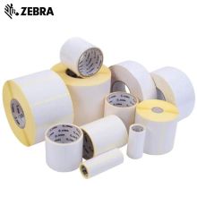 斑马 70*100mm 热敏不干胶纸（500枚） 标签打印纸 白色（单位：卷）