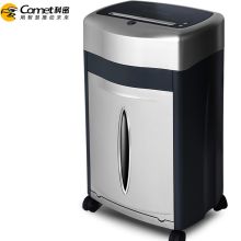 科密/comet 铂金刚 普通碎纸机 （单次21张 持续60分钟 33L 可碎卡、光盘、订书针） 黑色
