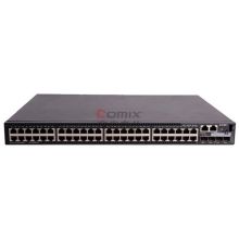 华三 S5130S-52S-HI 企业级交换机（端口类型1000M+10G端口数48个10/100/1000BASE-T自适应以太网端口/4个10G BASE-X SFP+万兆端口/含电源+光纤模块2个) （单位:台）