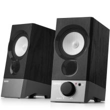 漫步者 R19U 2.0迷你多媒体桌面音响音箱 笔记本台式电脑电视音箱 黑色 （单位：对）