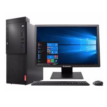 联想 启天M428-A118 台式电脑（i3-9100/4GB/128GSSD+1TB/180W电源/USB键鼠/Win10h/三年保修/21.5寸显示器）（单位:台）