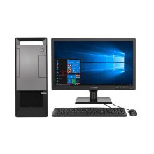 联想（Lenovo）扬天T4900v I3-8100 4G 1T 集显 无光驱 千兆网卡 WIN10 27英寸 商用台式电脑整机 黑色（单位：套）