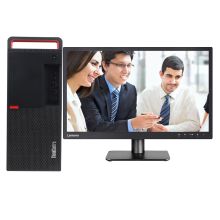 联想 ThinkCentre M720t-D234 台式电脑(i5-9500/8GB/256GSSD+1TB/集显/Win10/250W电源/USB键鼠/三年上门保修/23.8寸显示器）（单位:台）