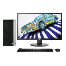 惠普 ProDesk 480 G4 MT 台式电脑 I7-7700 4G  256G固态  无光驱  麒麟操作系统（桌面版）V4 20.7寸显示器 三年保修 银（单位：台）