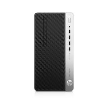 惠普 ProDesk 480G6 台式电脑主机 i3-9100/4G/128GSSD+1TB/DVDRW/正版WIN10 银黑色(单位：台）