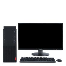 联想 启天M425 i5-9500 4G 1TB硬盘 无光驱 主机+19.5英寸显示器 台式电脑 黑色 (单位:台)