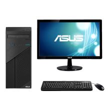 华硕 D540MC 台式电脑（G5400/4G/500GB/集显/无光驱/DOS/19.5英寸/三年质保/黑）（单位：台）