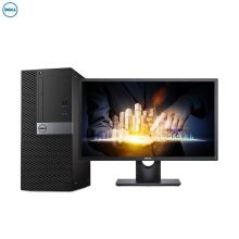 戴尔 OptiPlex5060 Tower230198 台式电脑（I3-8100/4G/1T/DVDRW/DOS/E2216H/21.5寸显示器/三年保修） 黑色（单位:台）