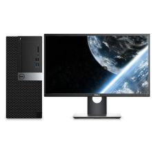 戴尔 OptiPlex 3050 台式计算机 I3-7100/4GB/1TB/DVDRW/E2216H 21.5寸/DOS/3年 黑 （单位：台）