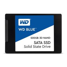 西部数据/WD WDS500G2B0A 固态硬盘 500GB SATA3.0 Blue系列 3D技术 高速读写 500GB