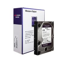 西部数据(WD) WD40PURX0 4TB SATA6Gb/s 64M 监控硬盘(计价单位：块) 紫色