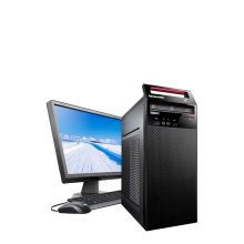 联想 T4900d I54590 4G 500G DVD刻录 21.5寸显示器 台式计算机  黑色