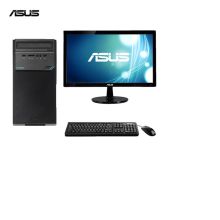 华硕 D320MT G4400 4G 1T 集显 DVDRW W7 21.5英寸 台式电脑 黑色（单位：台）