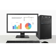华硕 D320MT-I5E14003 台式电脑（I5-7500 4G 1TB 集成 无驱 19.5” 黑 ）（单位：台）