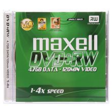 麦克赛尔 DVD+RW 刻录盘 单位：片