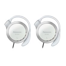 松下 PANASONIC RP-HS47GK-W1 耳挂式重低音耳机 防滑运动耳机 白色