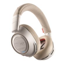 缤特力 PLANTRONICS 8200UC 蓝牙无线耳机 ANC主动降噪 白色