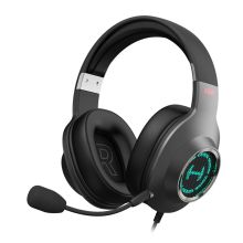 漫步者 EDIFIER HECATE G2专业版 头戴式立体声游戏耳机 USB7.1声道 金属枪色