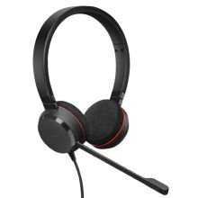 捷波朗 JABRA EVOLVE20 MS 双耳话务耳机 USB直连 黑色