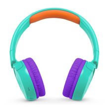 JBL JR300BT 头戴式无线蓝牙儿童耳机 带麦低分贝降噪 绿色