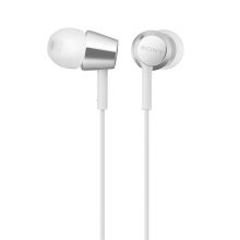索尼 SONY MDR-EX155AP 入耳式立体声通话耳机 白色