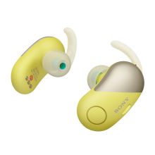 索尼 SONY WF-SP700N 全无线降噪蓝牙运动耳机 IPX4级防泼溅 黄色