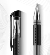 国产 0.5mm 12支/盒 中性笔 黑色 （单位：盒）