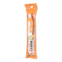 金万年 G-0533 按压型可加墨水荧光笔 绿色