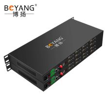 博扬 8路双向HDMI+8路双向音频+1路数据+2路百兆网络+4路电话+4E1视频光端机（单位：对）