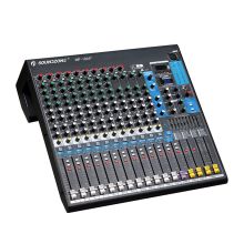 SOUNDZONE  SWT-1604Y  16路4编组带24种DSP数字效果/MP3/双9段均衡/录音  调音台  带效果调音台  黑色  (单位:台)