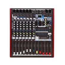 SOUNDZONE  SST-802ZED  8路2编组带16种DSP数字效果/MP3/双7段均衡/录音  调音台  带效果调音台  黑色  (单位:台)