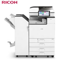 理光(Ricoh) IM C4500 双面输稿器+双面+四层纸盒+装订器SR3270+搭桥单元 A3多功能彩色复印机 (计价单位：台) 白色
