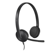 罗技/Logitech  H340 USB耳机 麦克风  YC 黑色