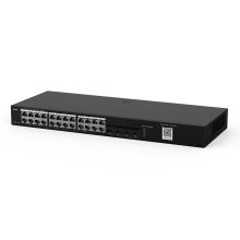 锐捷 RG-S1930-24GT4SFP 24口千兆二层交换机 黑色（单位：台）